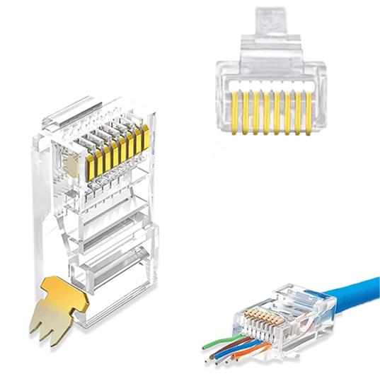 CAT5E UTP 8P8C RJ45 PROPPIO MODOLARE TIPO