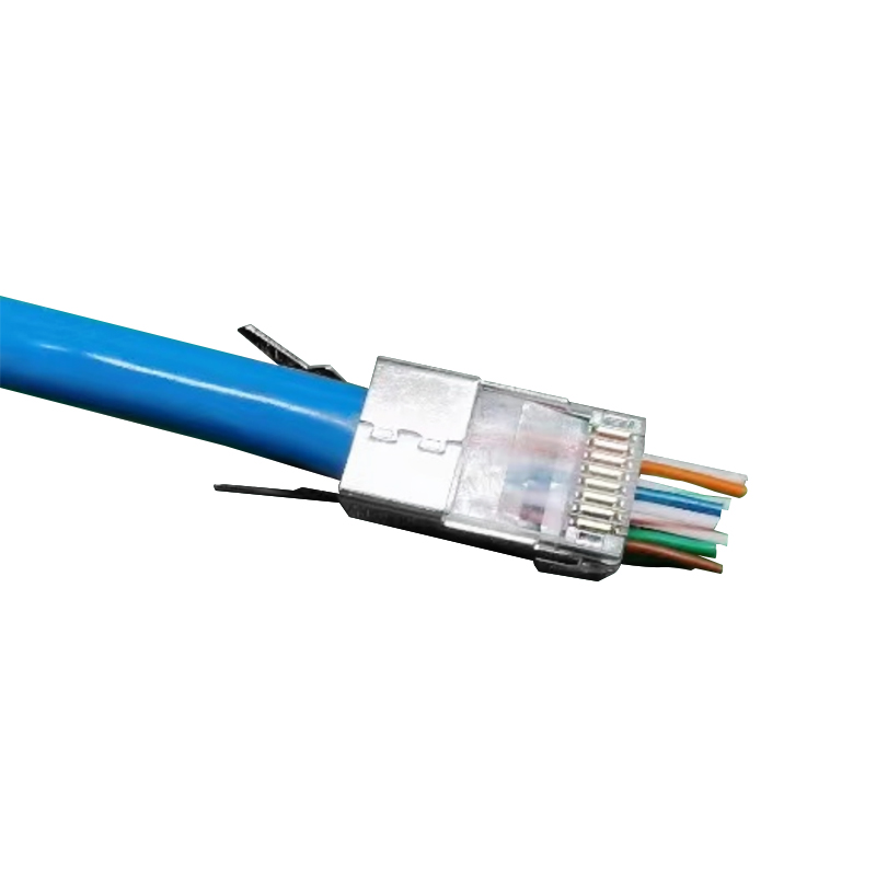 CAT6A CAT7 FTP 8P8C RJ45 Plug Pass attraverso