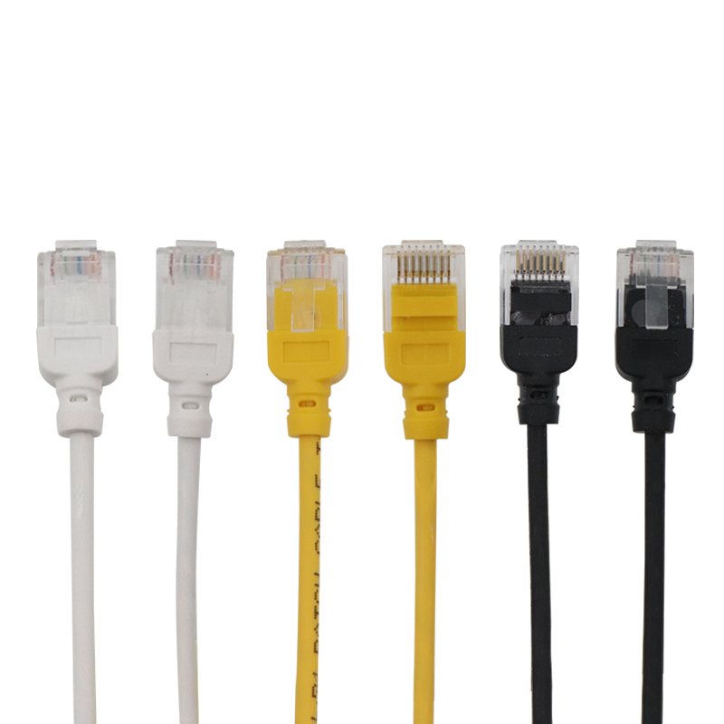 Cat6a UTP 30AWG LSZH Bare Copper Slim Patch Cord