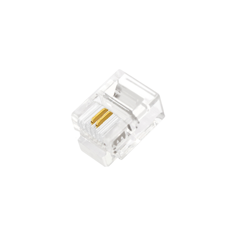Spina modulare non schermata Cat3 6P2C RJ11
