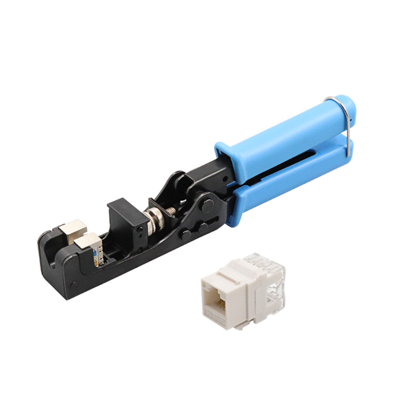 RJ45 Keystone Jack Punch Down Speed ​​Termination Strumento per 180 gradi PX-T-DS